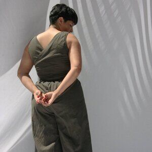 Yuna Multi-Way Linen Tank